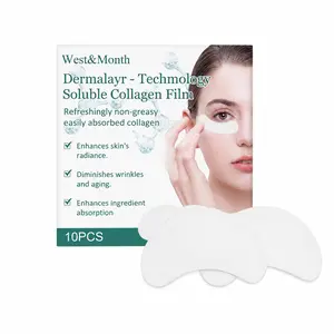 Collagen Facial Mask, Anti-Wrinkle Hydrating Firming Whitening Patch with Hyaluronic Acid, Brightening Radiant Moisturizing Skin Repair Treatment Oil-Control Centella Foam