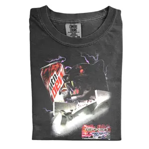 The Armor King x Mountain Dew Comfort Color Shirt, Tekken Tag Tournament Shirt, For Men And Women Size S-3XL, Gift for Men, Gift for Women, Crew Neck T-shirt, Trending T-shirt