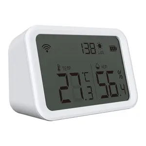 Tuya  /WIFI temperature, humidity, and light sensor supports remote monitoring via HomeKit mobile phone
