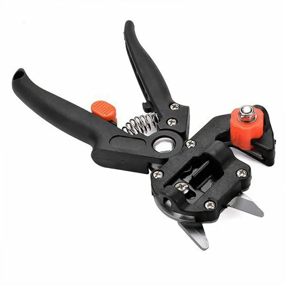 2 in 1 Grafting Tool Pruner Kit Gardening Pruning Tool for Fruit Tree Grafting Branch Trimming Cutting