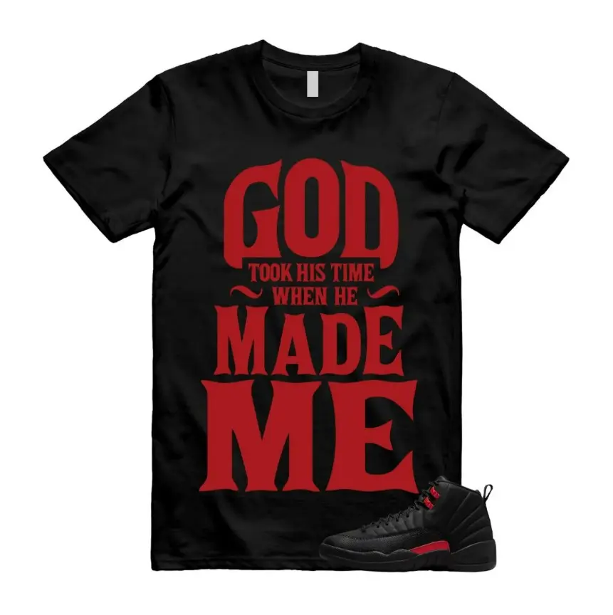Bloodline Red Black Sneaker Match Shirt, Bloodline 12 Red Black Shirt, Sneakerhead Graphic Tee, Unisex Cotton Streetwear Top, Gift for Men