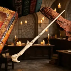 Fantasy Resin Magic Wand Movie Prop with Magical Mist Effect - Stress-Relieving Toy, Role-Playing Accessory, Halloween Prop, Toys & Hobbies Gift for Children and Adults, Accessories