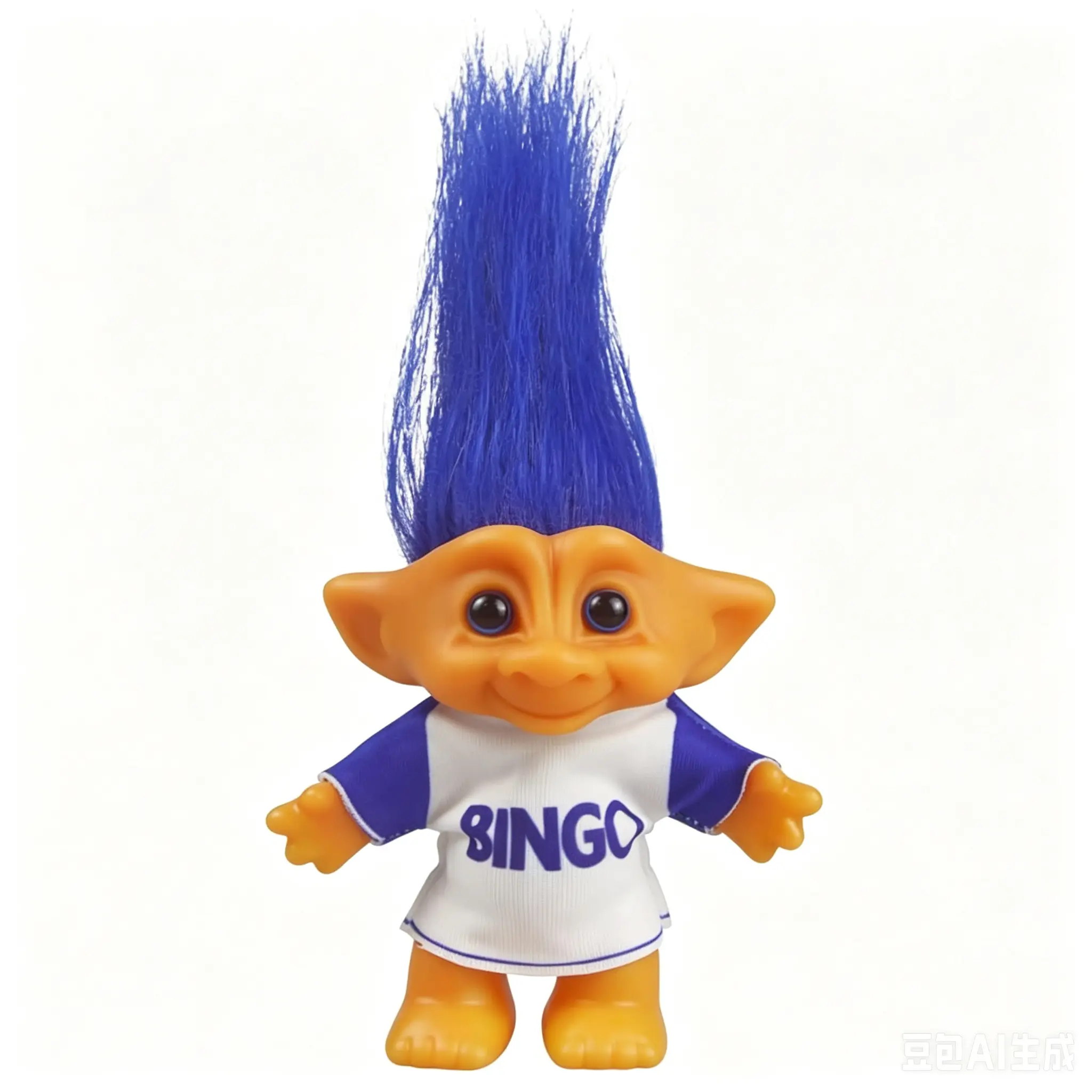 YINTLILOCN 7.5-Inch Vintage Lucky Troll Doll, Colorful Hair Retro Collectible Figure for Kids, Unisex Classic Troll Toy, Arts and Crafts Crafting Supplies, Troll Dolls