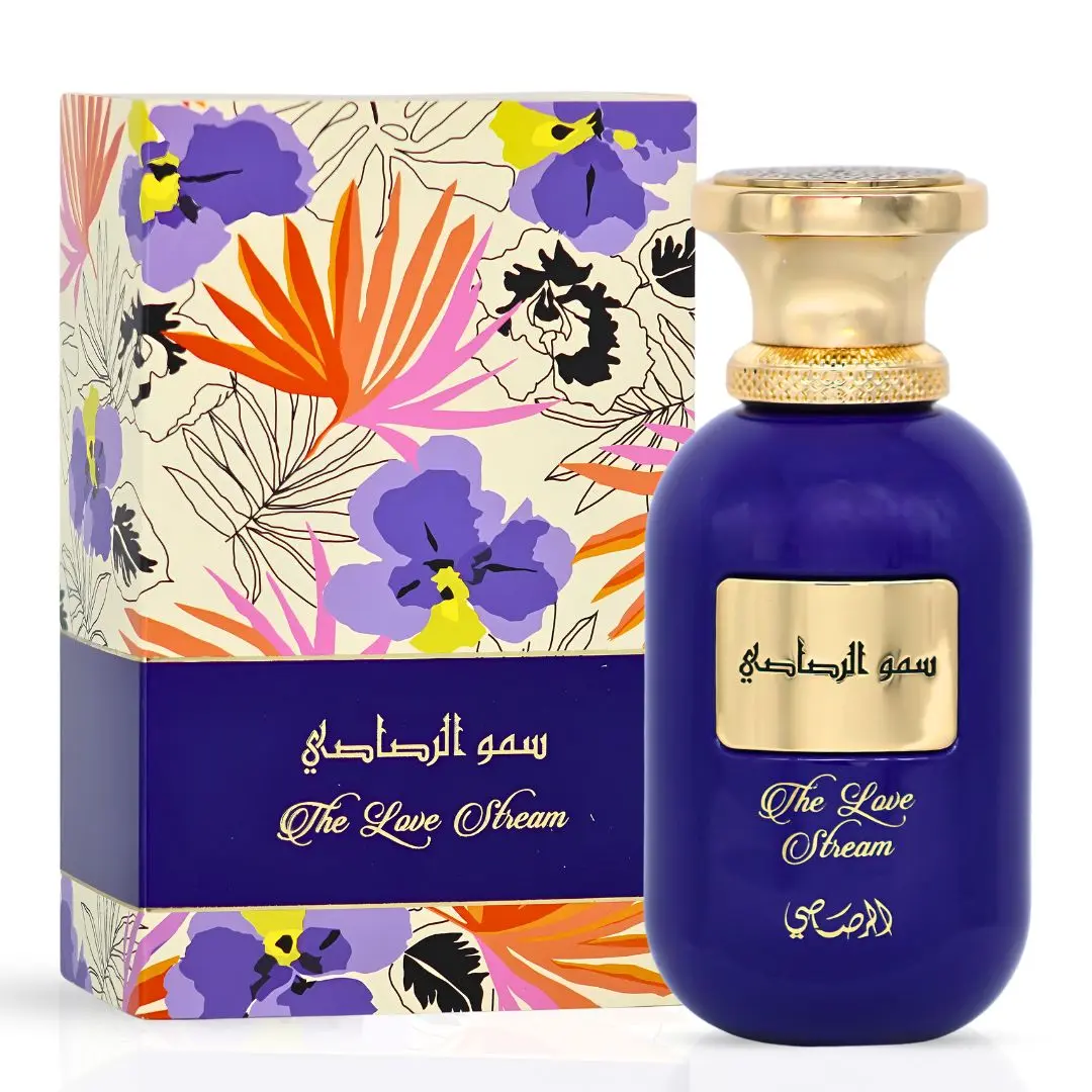 Somow Al Rasasi The Love Stream Eau de Parfum Spray 100ml (3.4 oz) by Rasasi | An Elegant Stream of Luminous Citrus & Romantic Florals