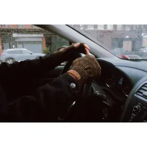 Waybak X Upstate Stock Fingerless Ragg Wool Fish & Field Gloves