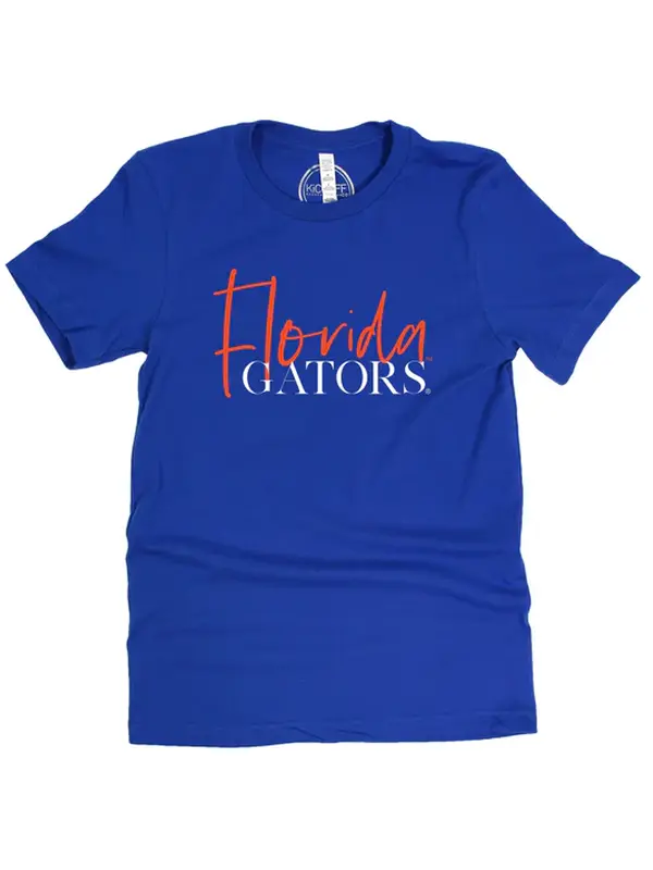 University of Florida Gators Capri Designs Ladies Kickoff Co. Game On Short Sleeve T-shirt