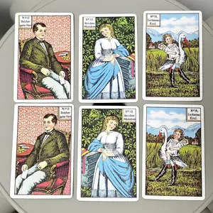 Discover Your Authentic Future: 1890s Restoration Kipper Cards Deck - Germany w/ English Translation