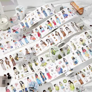 3 Roll Set Gentle Touch Cloud Series Synthetic Paper Glitter Sand Die-Cut Tape Handmade Scrapbook DIY Album Diary Frame Calendar Phone Case Scrapbooking, Craft Projects