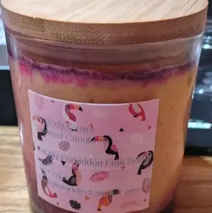 My Body Glows Pheromones Massage Candle