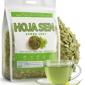 5oz (141g) Hoja Sen (Senna Leaf) Herbal Tea - Premium Hoja Entera Senna de Calidad | 100% All-Natural Loose Leaf| Non-GMO Mexican Herbal Tea Wildcrafted.