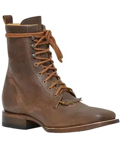 Men's Lacer Lace-Up Casual Boot Square Toe - 09-020-8618-8438 Br