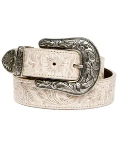 Shyanne Women's Buckle Floral Embossed Western Belt - Sasu23bt9