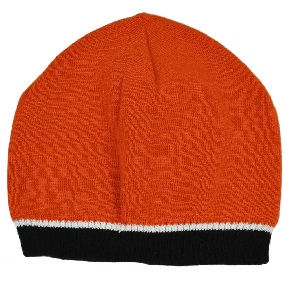 Solid Color Womens Ladies Thin Beanie Knit Winter Hat Cap Toque Cuffless Skully