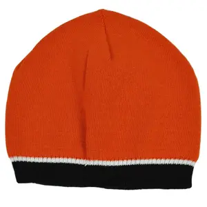Solid Color Womens Ladies Thin Beanie Knit Winter Hat Cap Toque Cuffless Skully