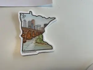 Stone Arch Bridge MN Alyssa Whetstone Stickers