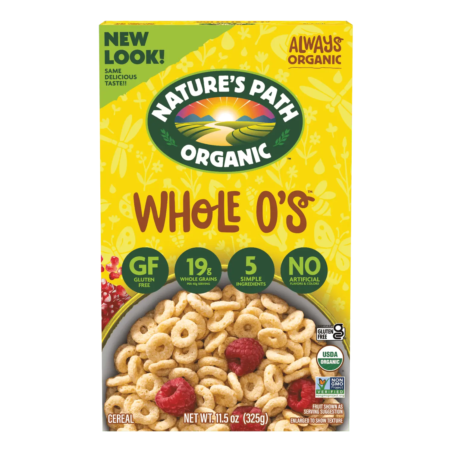 Nature's Path Organic Whole O's Gluten Free Cereal Nature's Path Organic Whole O's Gluten Free Cereal