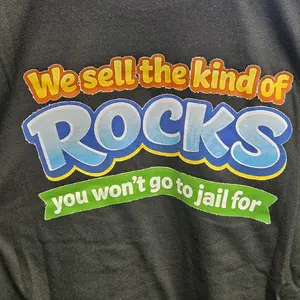 XL Black Rock Lover T-Shirt