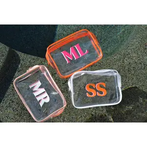 Personalized Monogram Wet Bikini bag, Swimsuit Bag