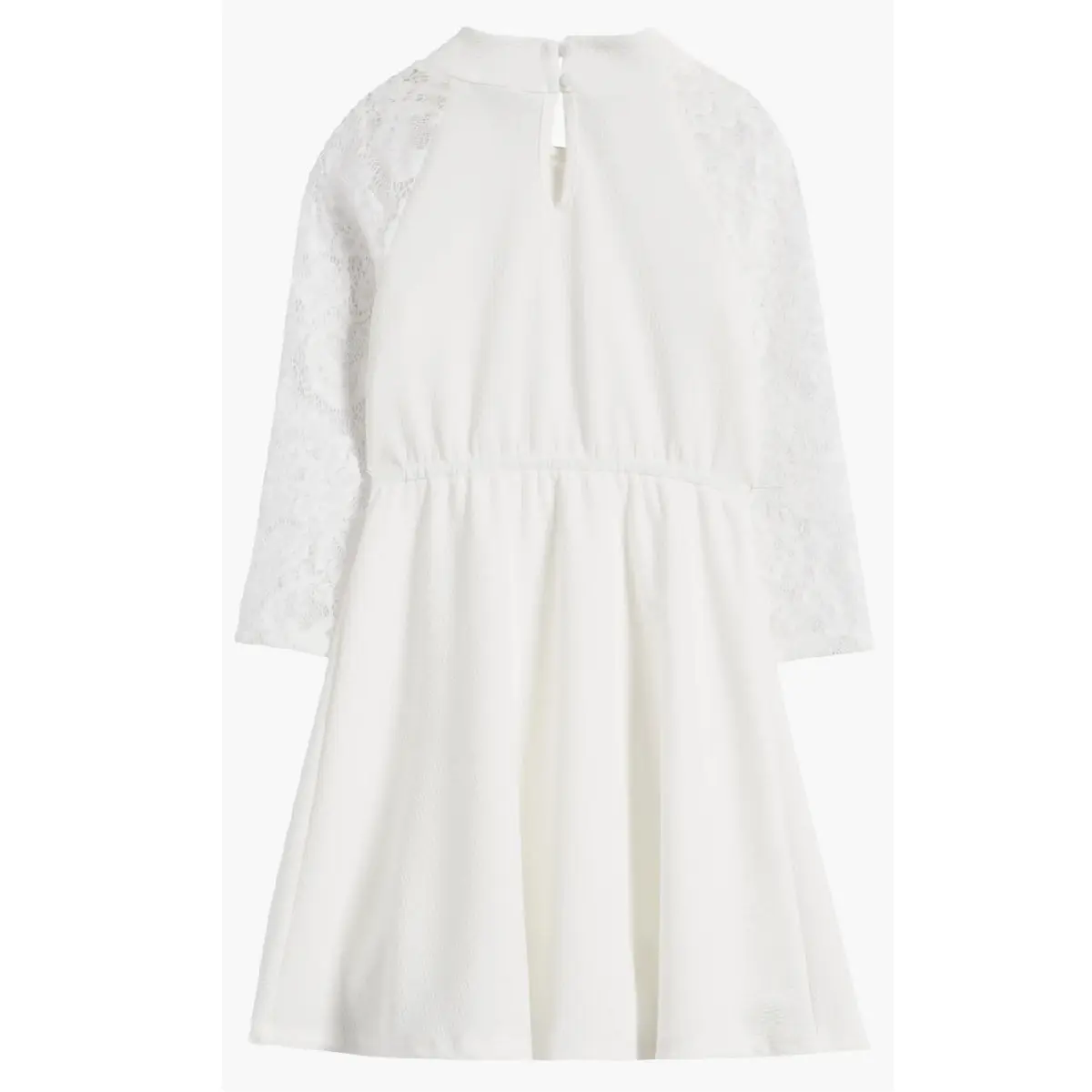 halliday lace trim short dress Halliday Lace Trim Short Dress