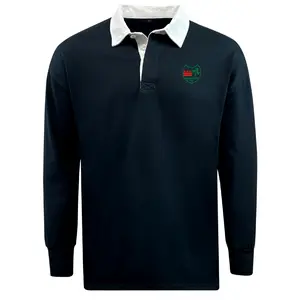 Washington Irish Rugby Classic Long Sleeve Solid Rugby Jersey