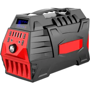 HP500 500W Portable Power Bank, 296Wh Solar Generator with 110V/500W AC Outlet for home, camping, RV.