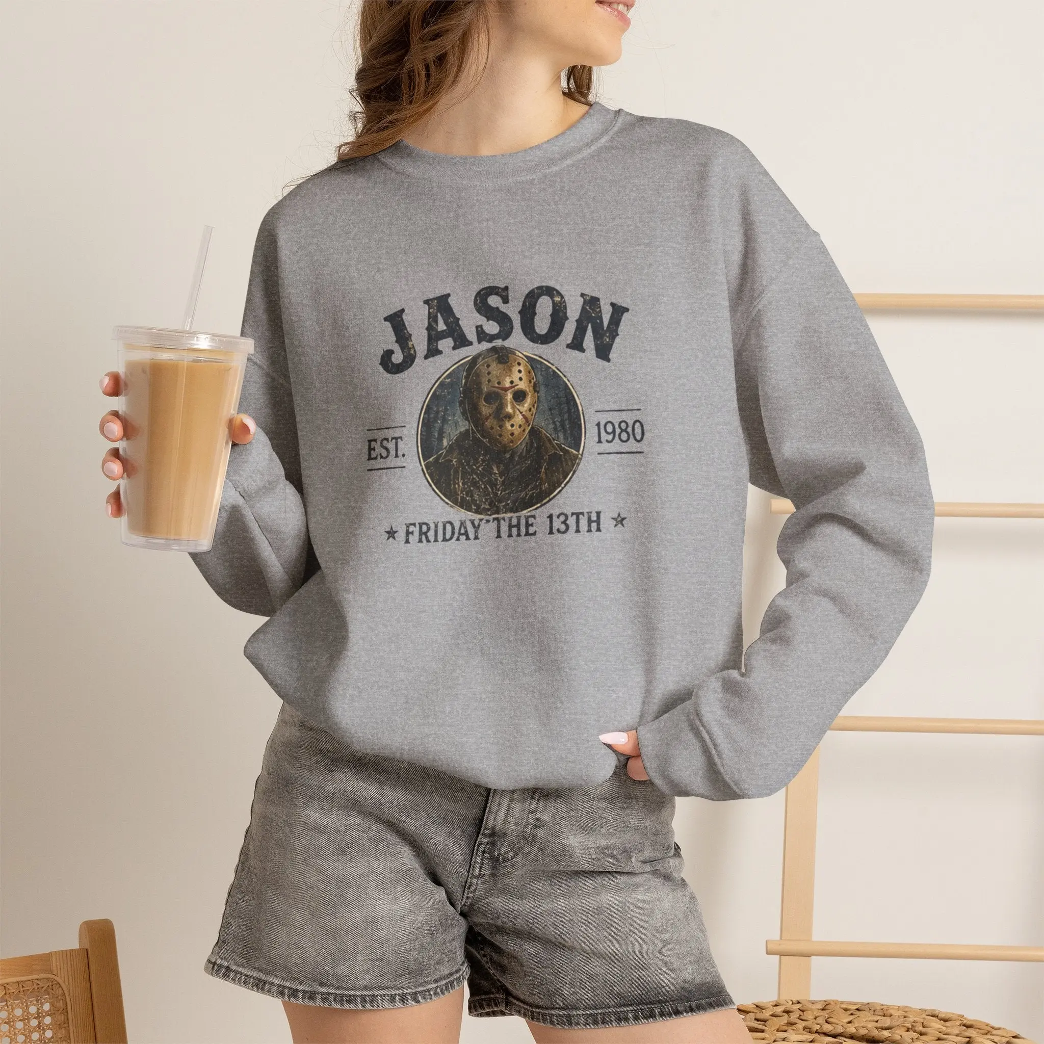 Jason Friday the 13th Crewneck Sweatshirt