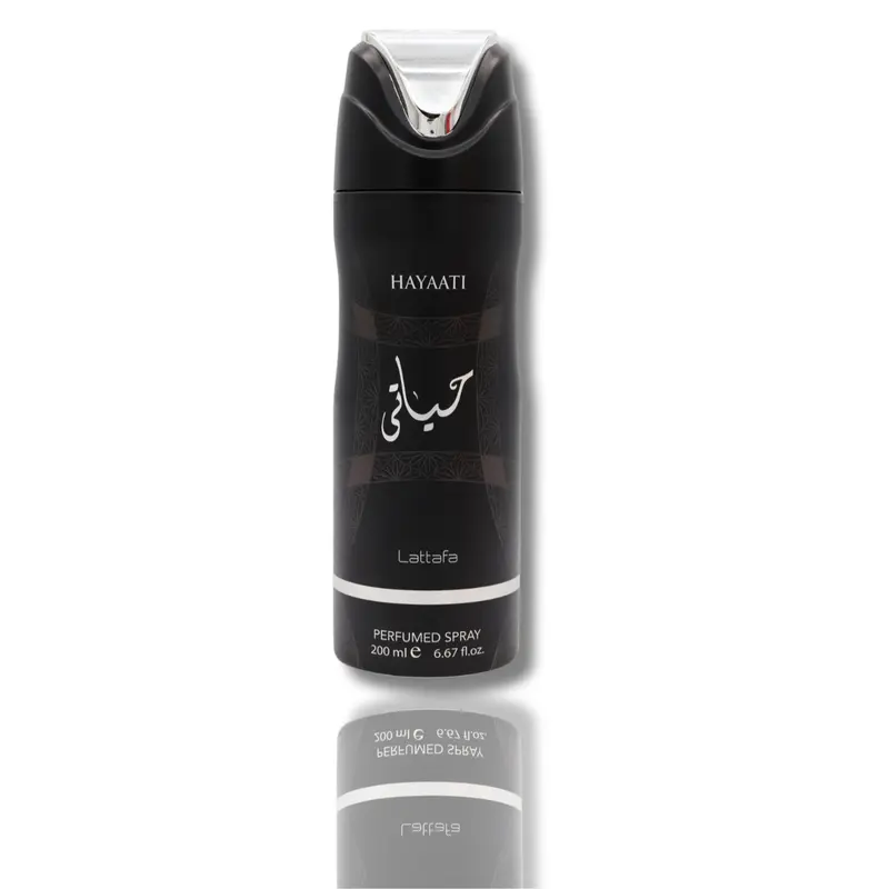 Lattafa Hayaati High Performance Antiperspirant Deodorant for Adult Males - 6.67oz (200ml) Liquid Bottle, Natural Ingredients, Long-Lasting Sweat Control, Refreshing Aroma, Gentle Armpit Care, Butane-Free Adults' Beauty & Personal Care Item