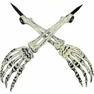 Hot Selling Halloween Skeleton Arm Decorations Set, 1/2/4 Pieces Spooky Bloody Hand Stakes for Garden Yard Lawn Outdoor Party Decoration