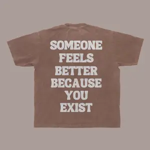 Mens Oversized T-shirt - Screen Printed (Mental Health Awareness)