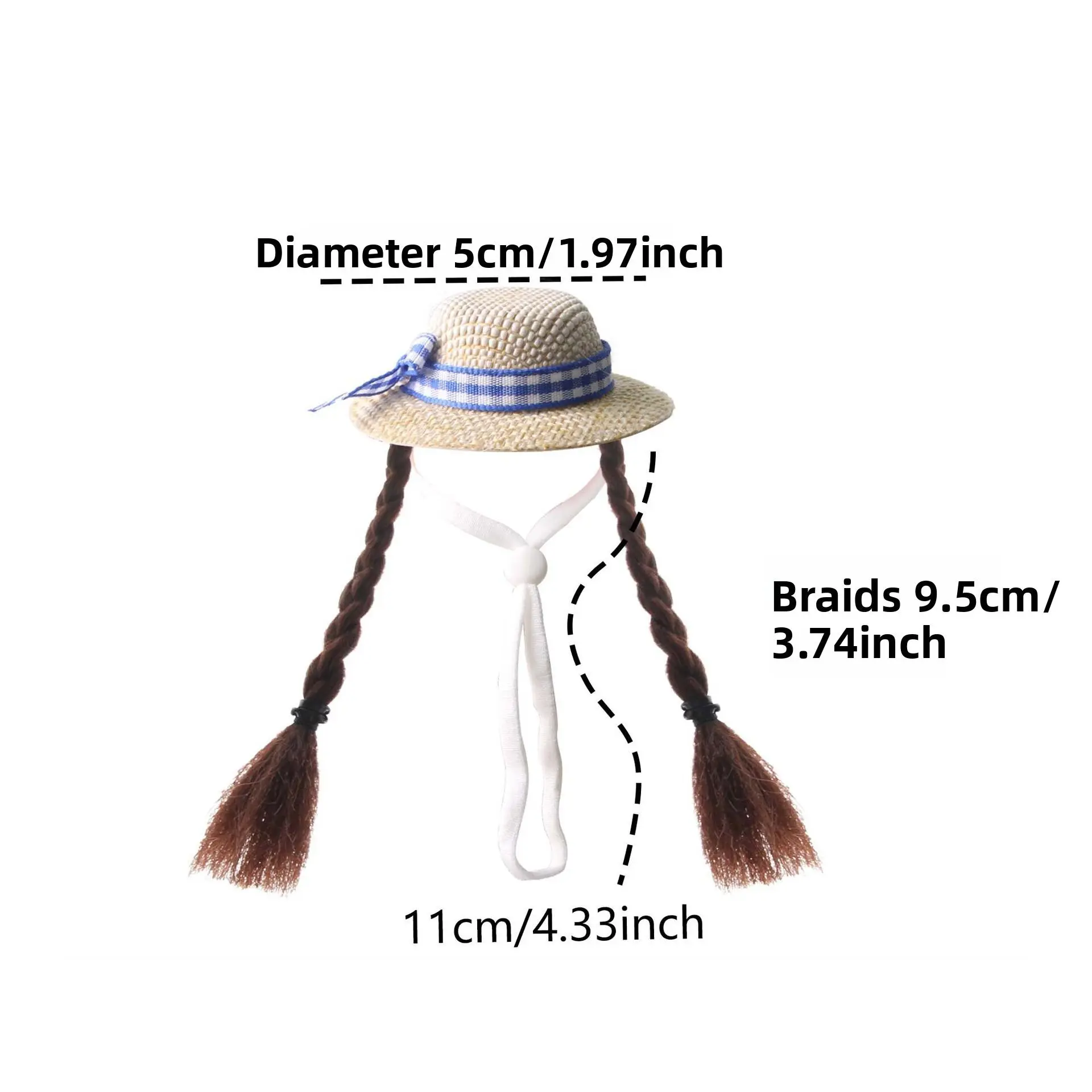 Brown braids
