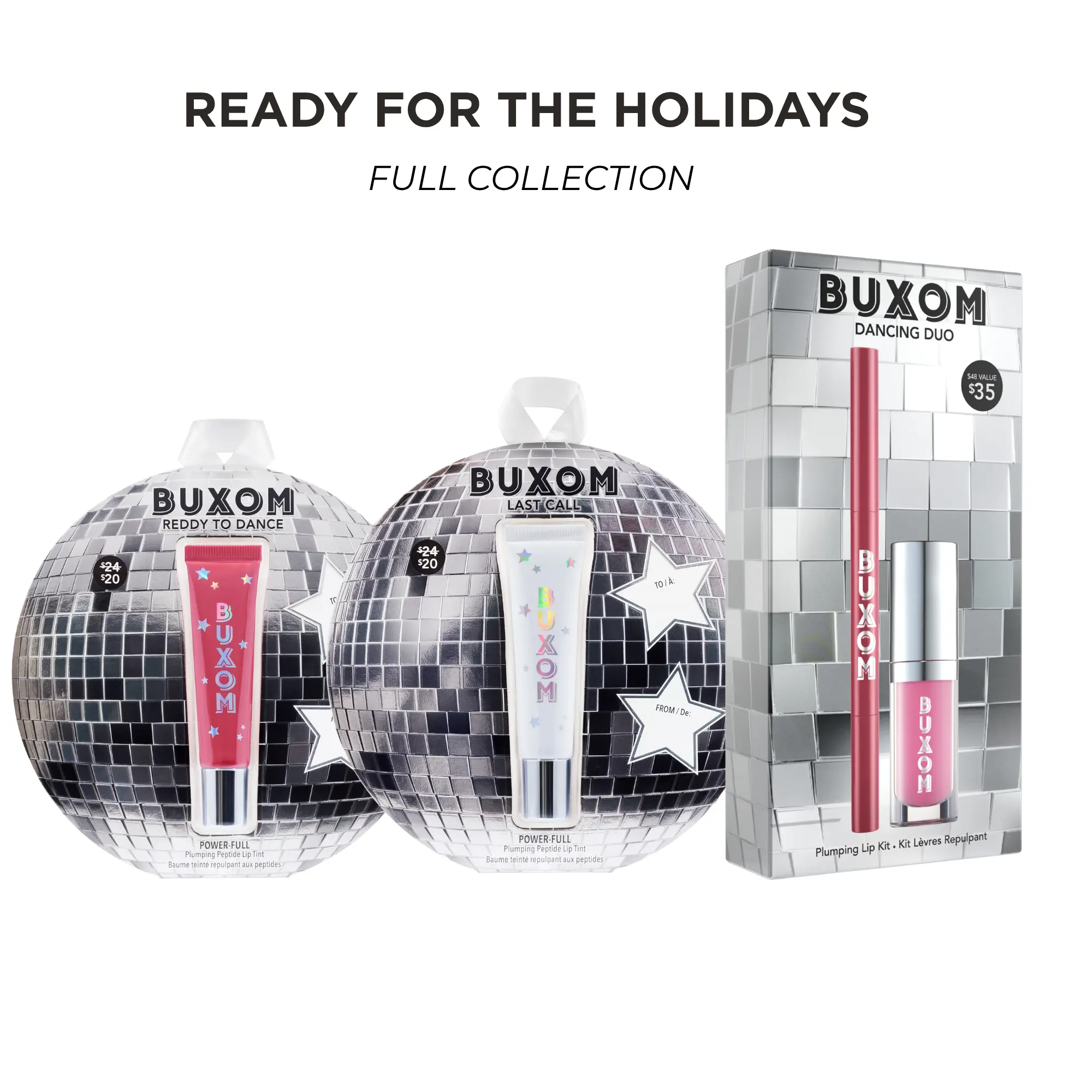 Limited Edition Holiday Collection Bundle - Holiday Kit, Lip Tint, Lip Liner, Lip Sets
