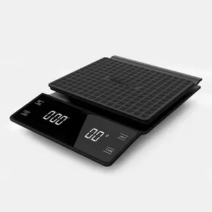 Smart Coffee Scale Kitchen Food Scale Digital Electronic Scale with Timer Precision Jewelry Scale Mini Household Weighing Scale