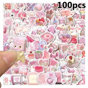 Durable 3D Graffiti Stickers, 100 Pieces Waterproof Reusable, Ideal for Laptops, Bicycles, Phone Cases, Perfect Small Gifts