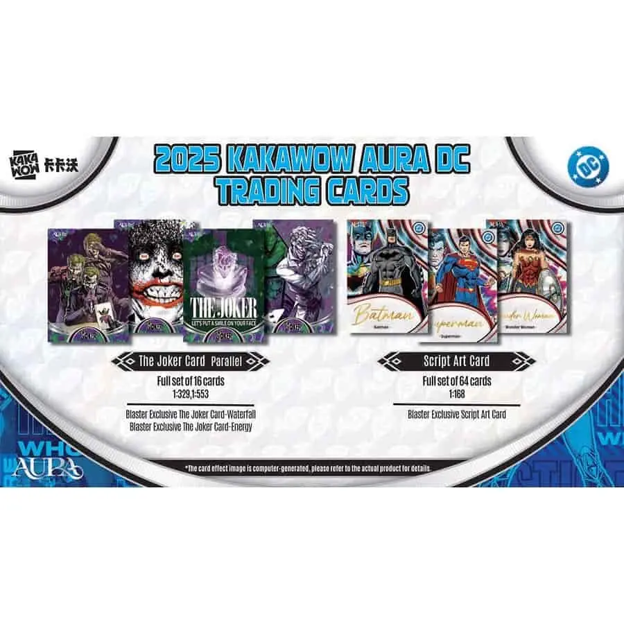 2025 Kakawow DC Aura Blaster Trading Cards - TikTok Shop