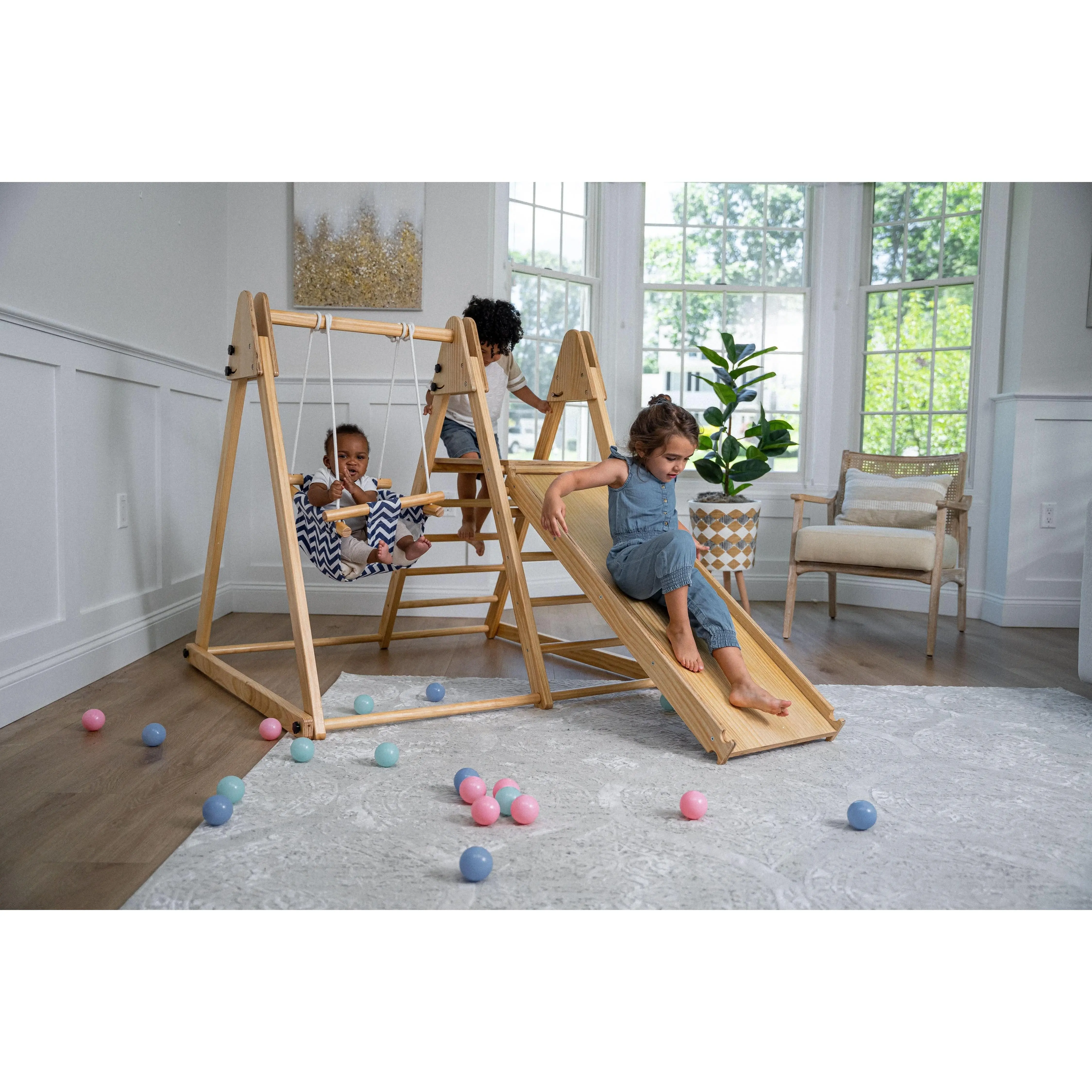 Juniper | Toddler Climber & Swing | Foldable