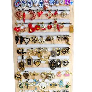 Individual charms for custom design, Rhinestone, gold and silver, Crown & Cross Design Pendants - Stainless Steel & Zinc Alloy Charms for Custom Necklaces & Bracelets - Add On to Your TikTok Livestream Designs