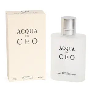 Acqua For CEO Spray Cologne Eau de Toilette for Men 100ml/3.4fl.oz -Men's Fragrance