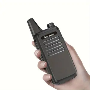 1pacs hot T20 Two Way Radio 400-470MHz UHF 16 Channel With headphones USB Rechargeab Walkie Talkie