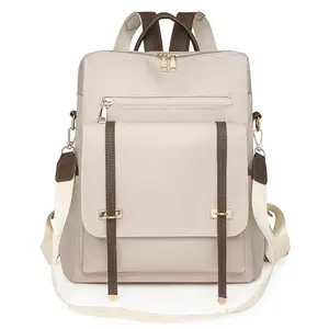 Women's Simple High-End Backpack for Commuting, Business Travel, Work, and Business