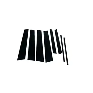 For Peugeot 2008 MK2 P24 2020-2024, 8pcs Car Window Trim Cover Column Pillar Posts Door Stickers