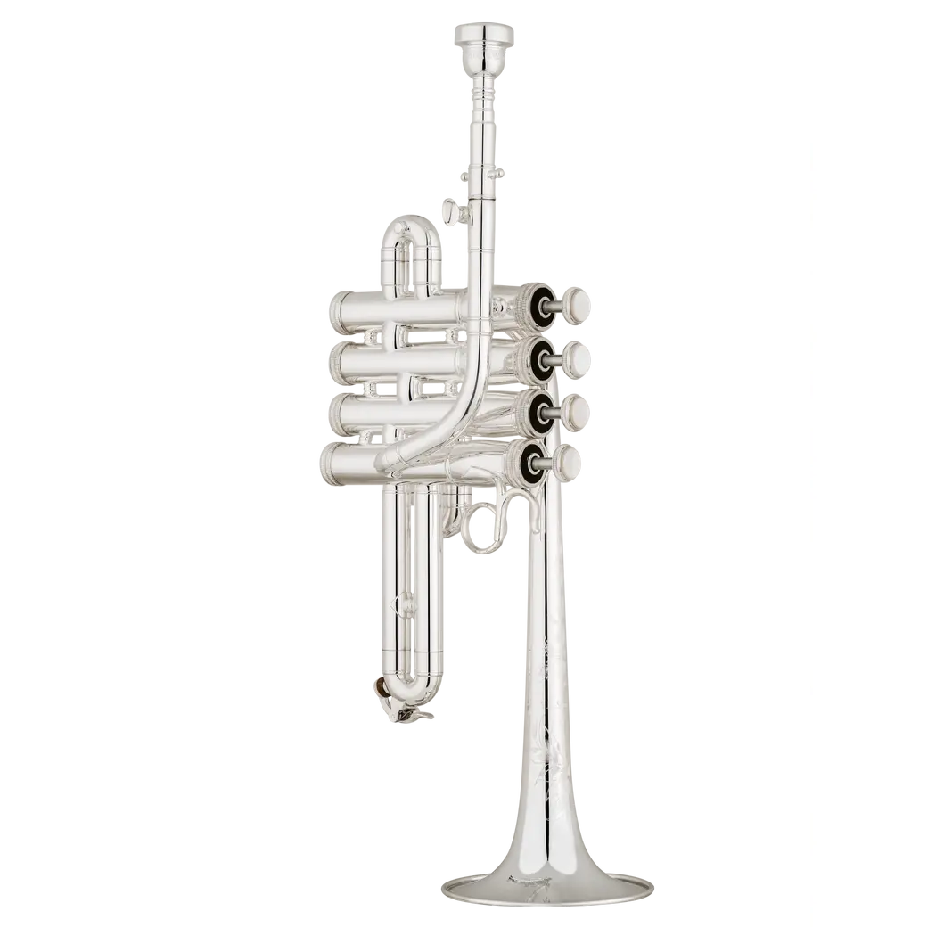 Demo Model S.E. Shires Q-Series Piccolo Trumpet - Reeves Valve Alignment