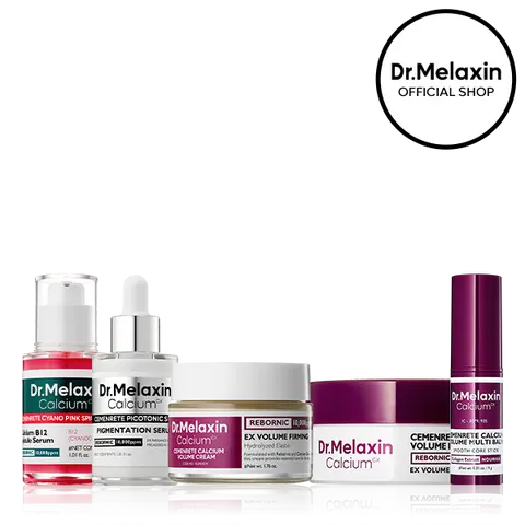 [Dr.Melaxin Official] Gifted Collagen Boost Set Pore Spot Skin Care Calcium Collagen Volume Firming Balm for Enhanced Skin Health routine