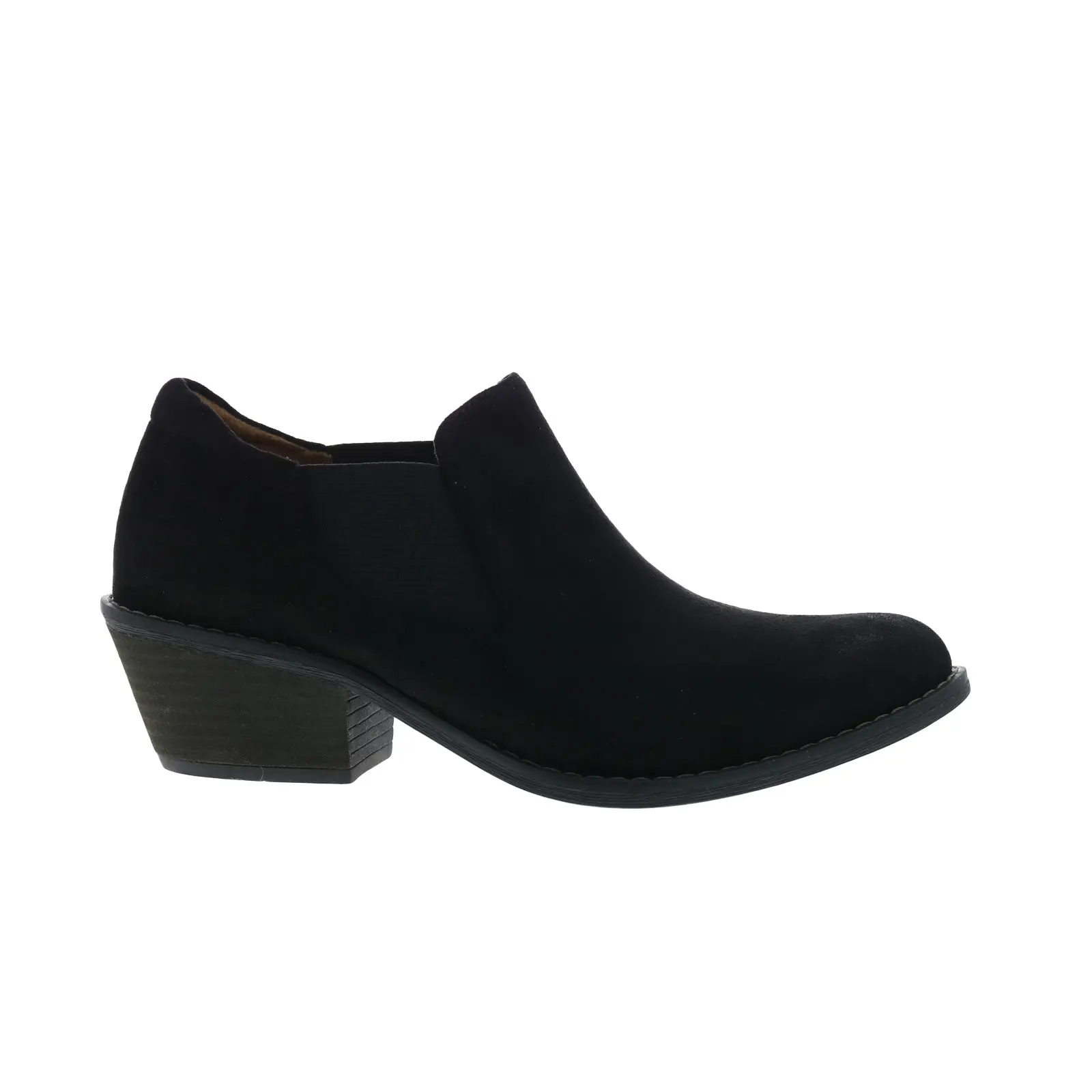 Eurosoft by Sofft Aillie ES0036901 Womens Black Suede Ankle & Booties Boots