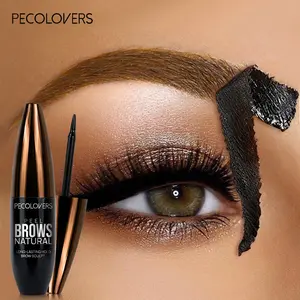 1PC Peeling Film Formation, Natural Matte, Easy to Use & Fast Application, Tearing Eyebrow Tinting Cream To Create Perfect Eyebrows