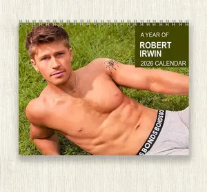 Robert Irwin 2026 Calendar, Wildlife Conservation Celebrity Planner, Nature & Animal Lover Gift, Zoo Fan Wall Art, Holiday Gift Idea