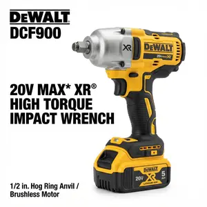 DEWALT DCF900 18V Brushless Impact Wrench for Truck And Machinery Service torque multiplier