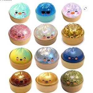 2026 New Giant Glitter Dumpling Glitter Dumpling Squish Box for Stress Relief, More Surprises, blind box