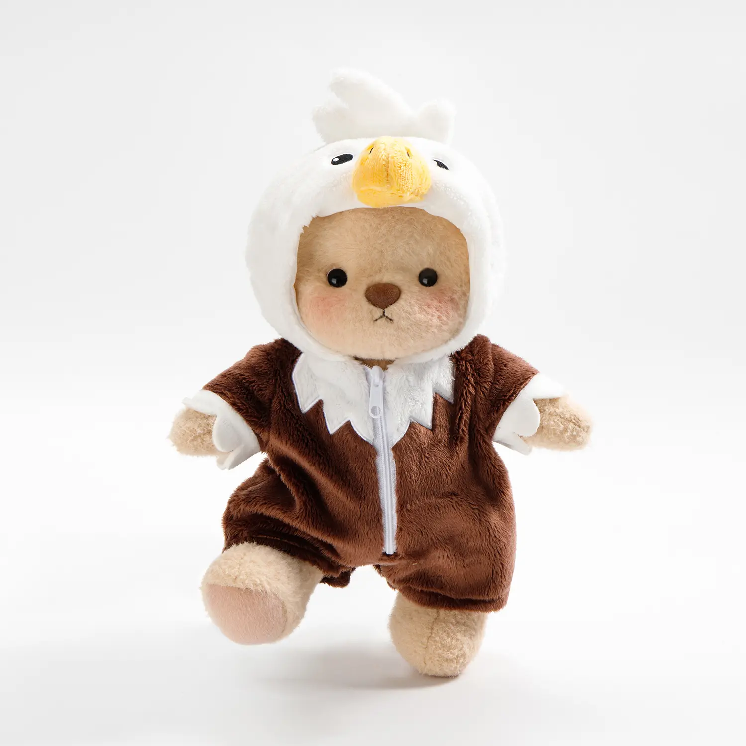 Getahug Bald Eagle Bear ,Jaguar Bear ,Moose Bear | Handmade Jointed Teddy Bear Stuffed Animal Gift,Must-Have Mascot Bear, New Best Friend,Surprise Champion Plush,Too Cute to Resist