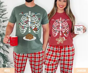 Matching Christmas Pregnancy Reveal Shirts, Christmas Couples Pregnancy Announcement Shirts, Christmas Maternity Shirt, Christmas Pregnancy, Special Gift For Couple