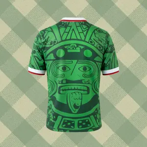1998 Home Green Short Sleeve Retro Soccer Jersey Breathable